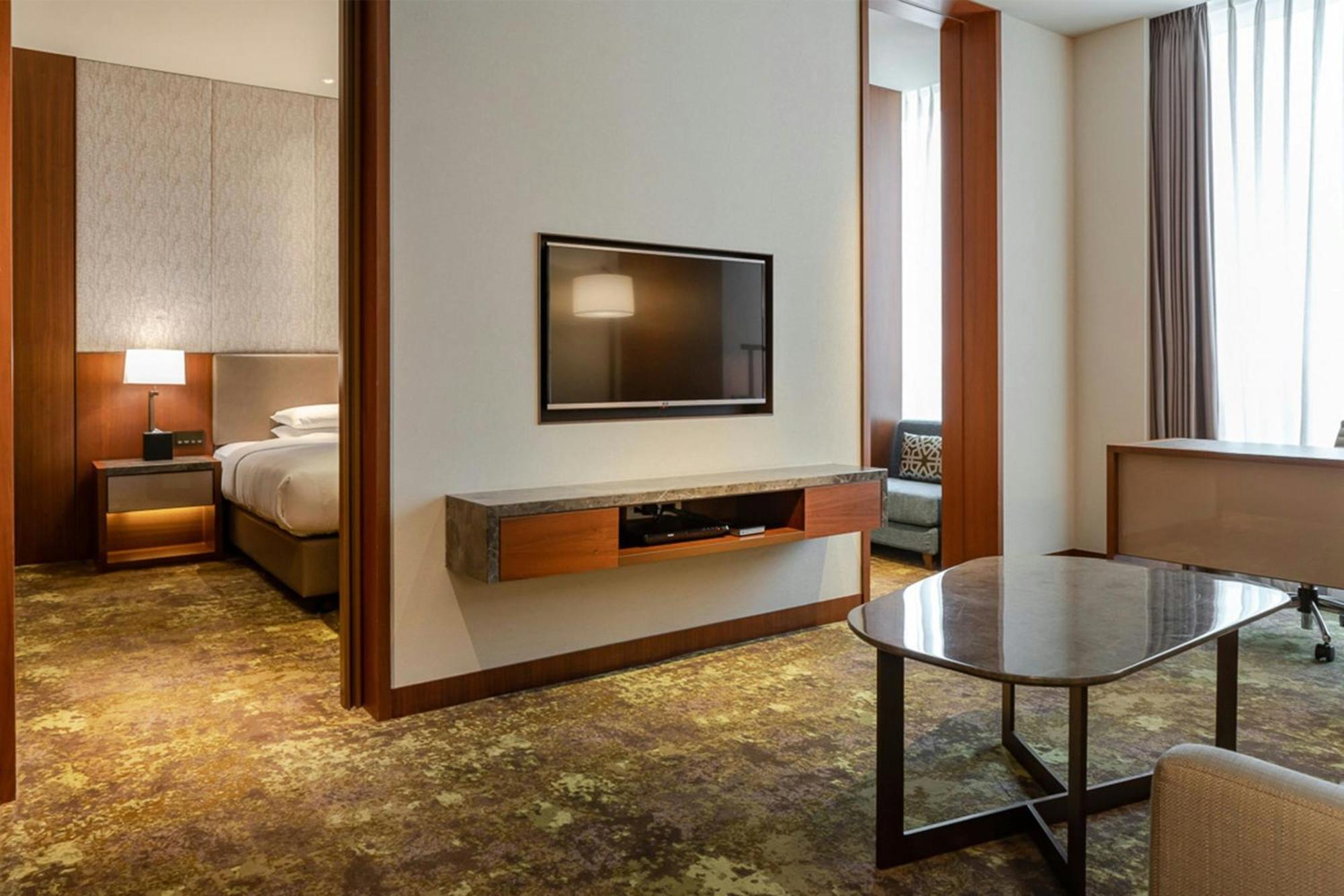 코트야드 바이 메리어트 타이베이 호텔 외부 사진 A suite at the hotel